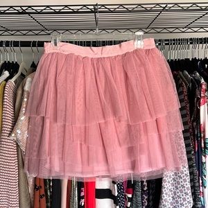 Pink Mini Skirt